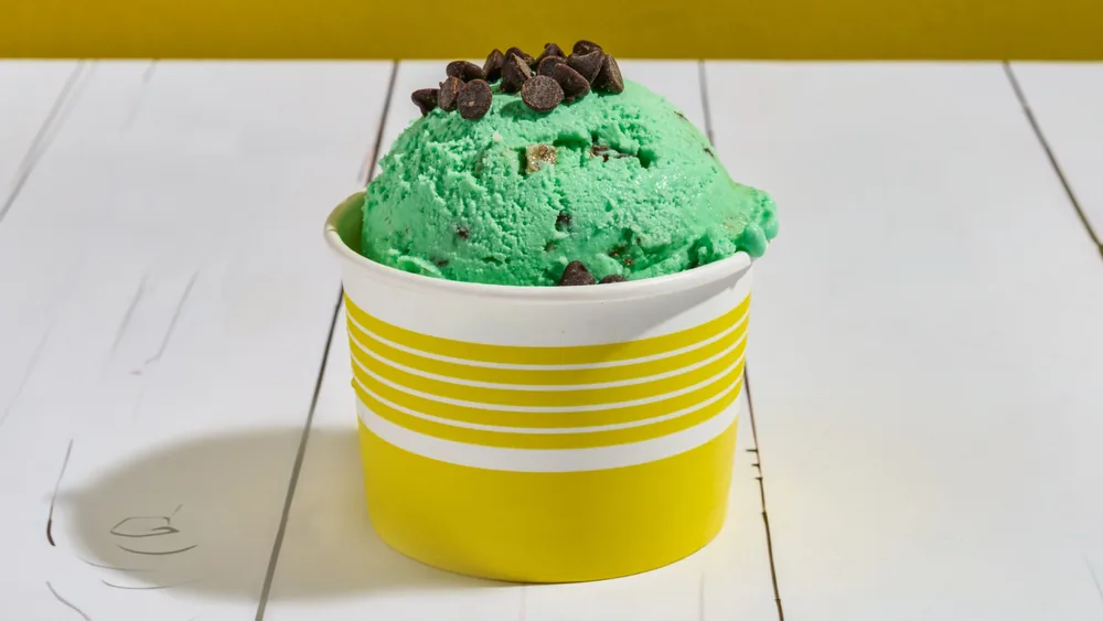 Ice cream at Heritage Scoop in Denton, Texas